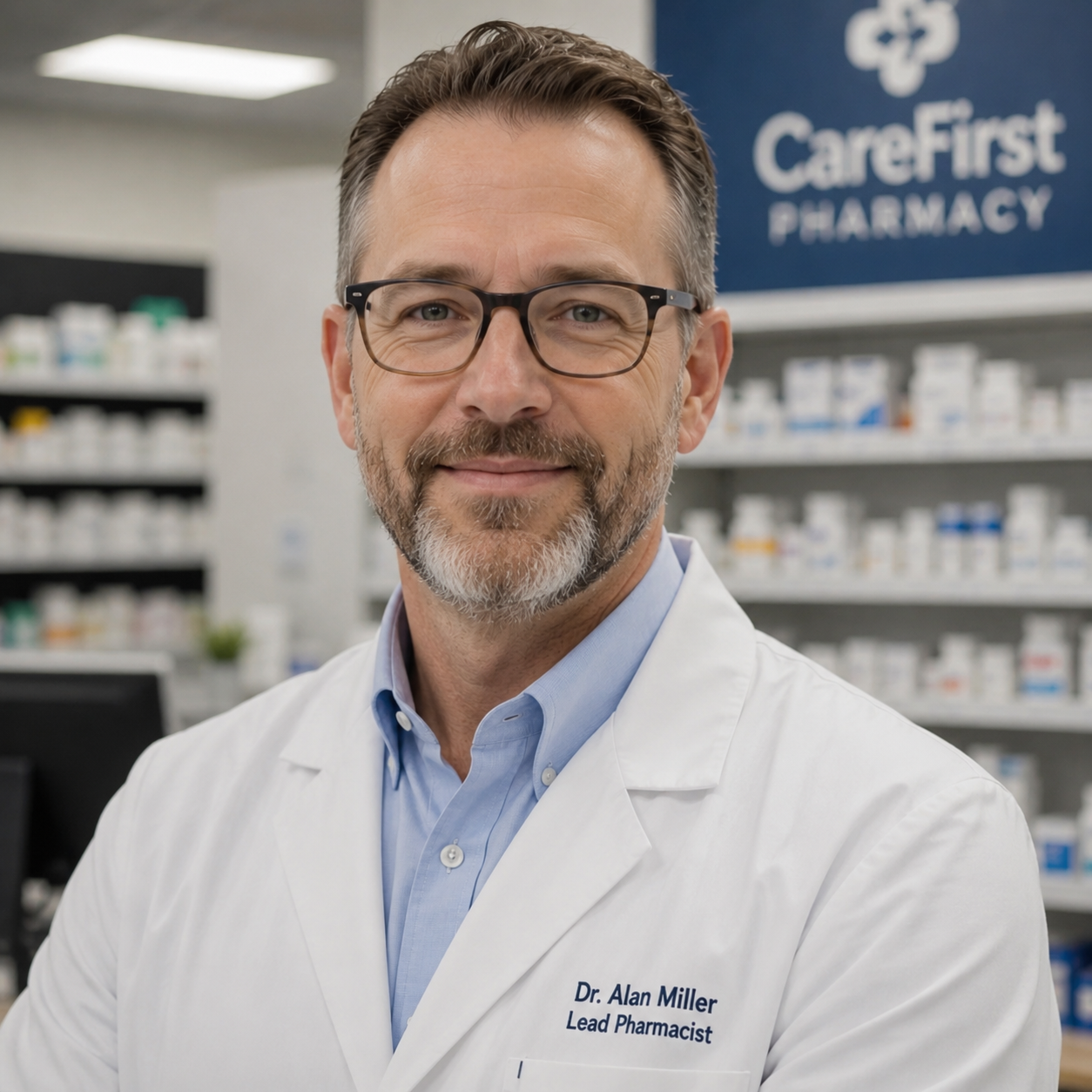 Dr. Alan Miller, Lead Pharmacist at CareFirst Pharmacy